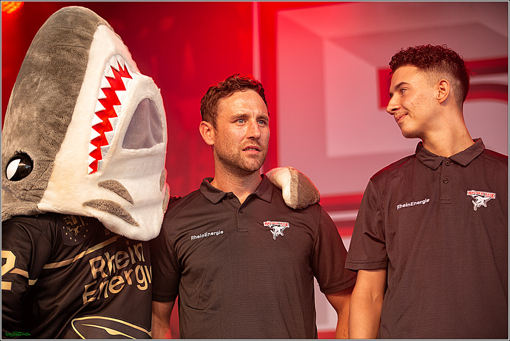 PENNY DEL;  Koelner Haie Fan- Fest zur Jubiläumssaison; Koeln, 12.08.2022